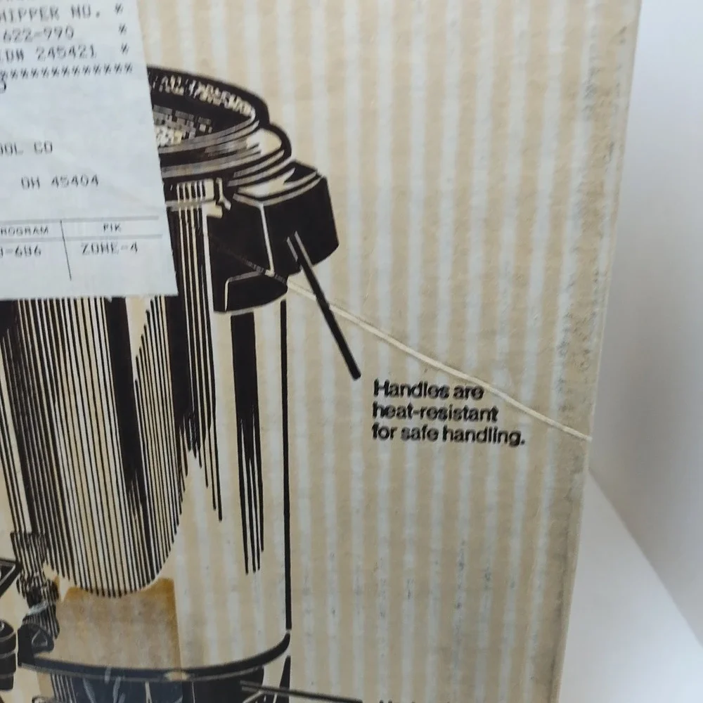 Vintage West Bend Party Perk 12-30 Cup Automatic Coffee Maker Percolator Urn